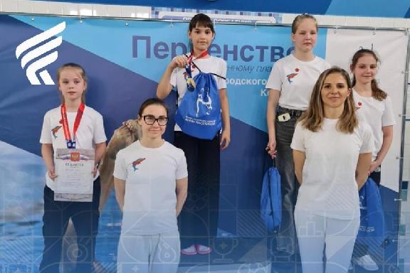 Тамбовские синхронистки заработали две медали на первенстве города Королёв