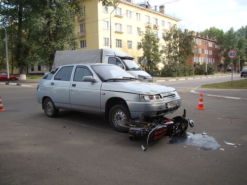 Ваз 2112 после аварии фото