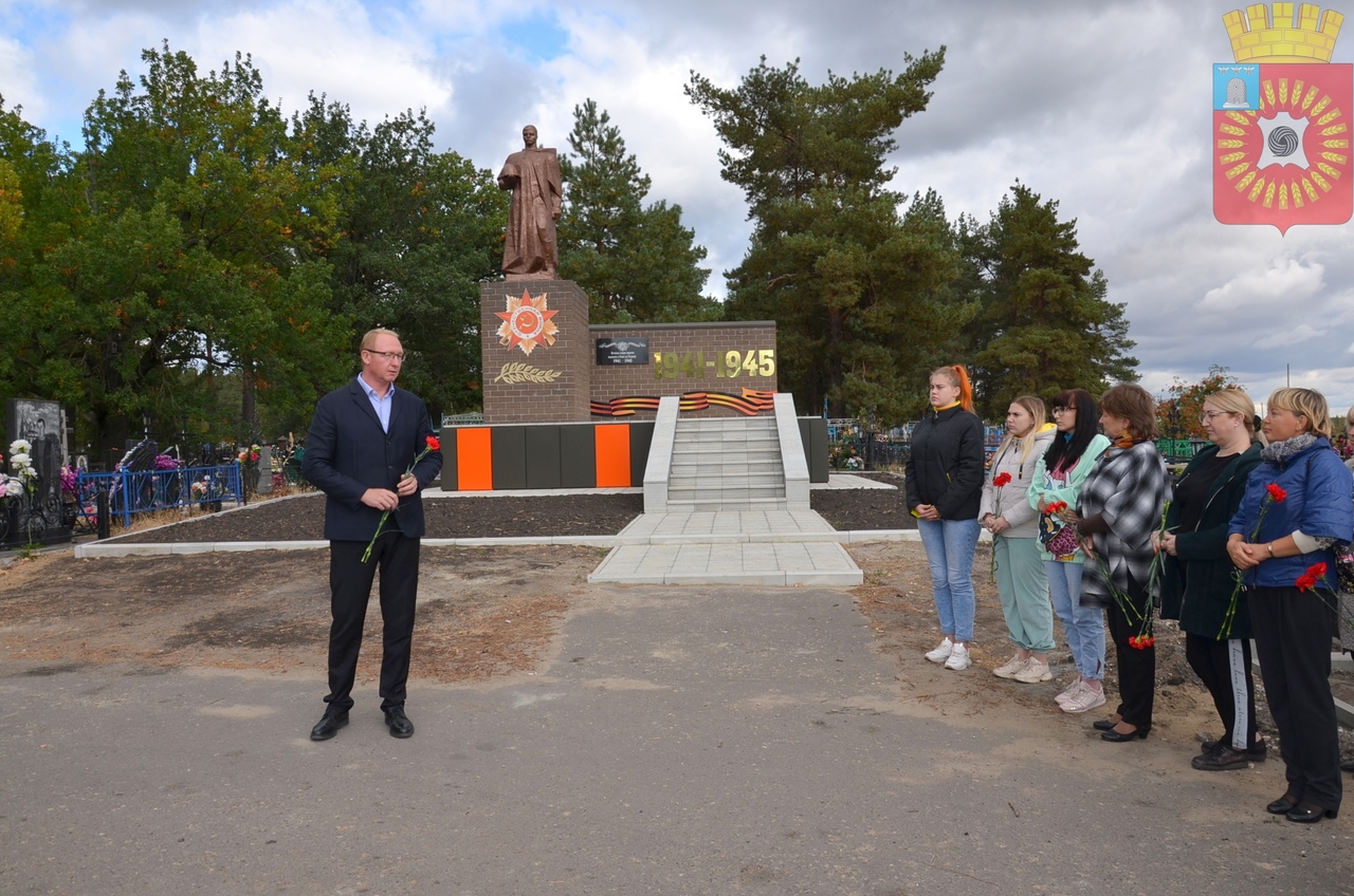 В Рассказово после реконструкции открыли памятник воинам-освободителям | ИА  “ОнлайнТамбов.ру”