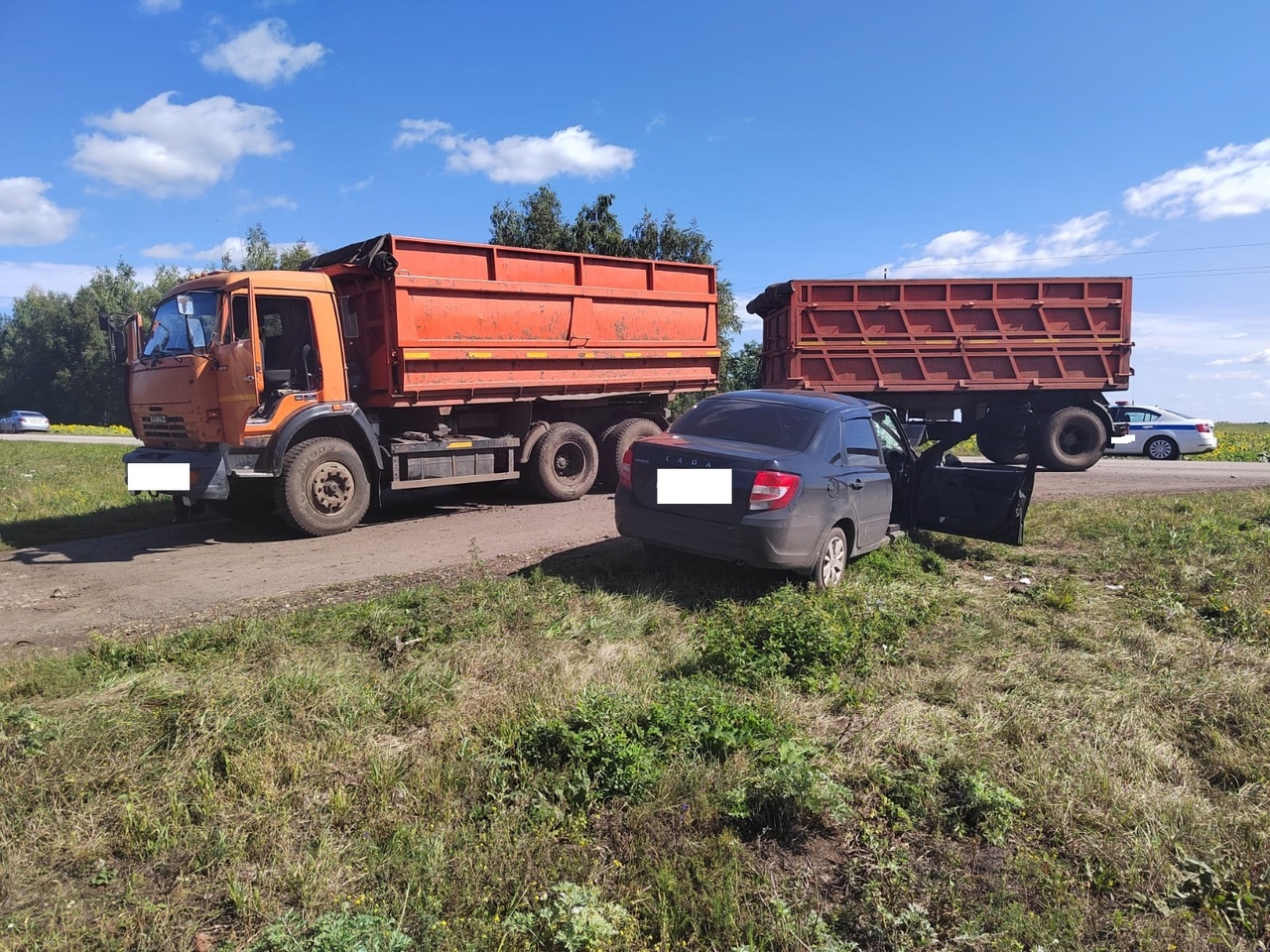 В Мичуринском округе водитель 