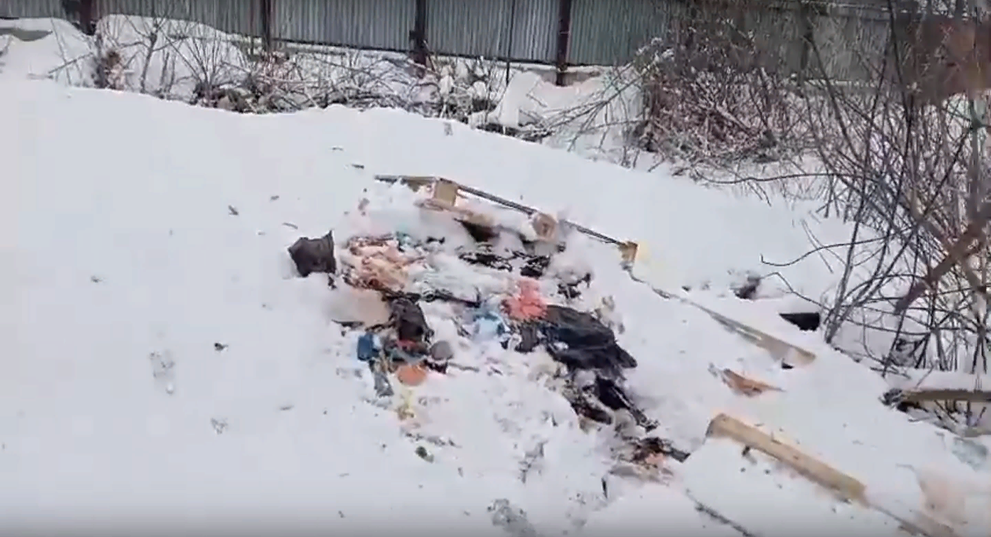 В Тамбове выявлена очередная несанкционированная свалка отходов