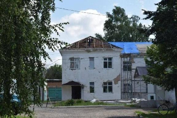 В Мордово начали капитальный ремонт здания ЦРБ