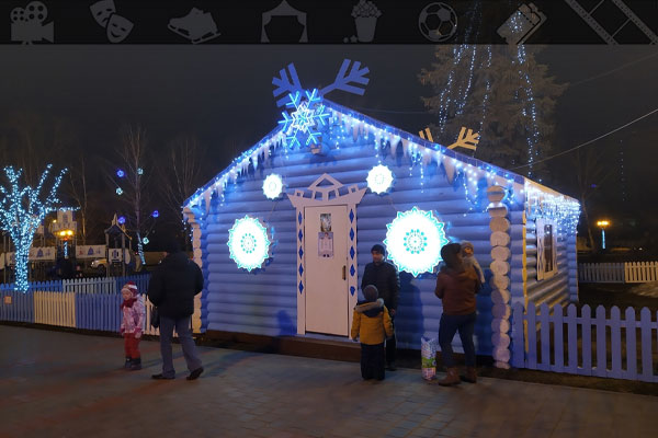 Резиденция Деда Мороза, уникальное котоместо, новогодний парк развлечений