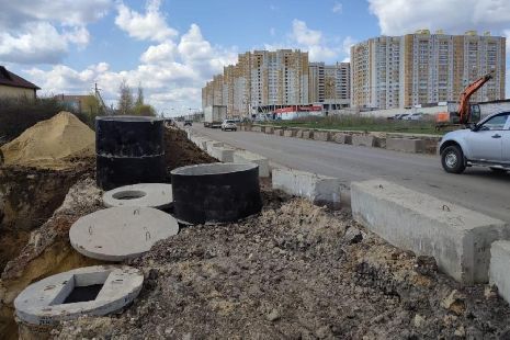Строительство дороги на улице Магистральной обещают завершить к сентябрю
