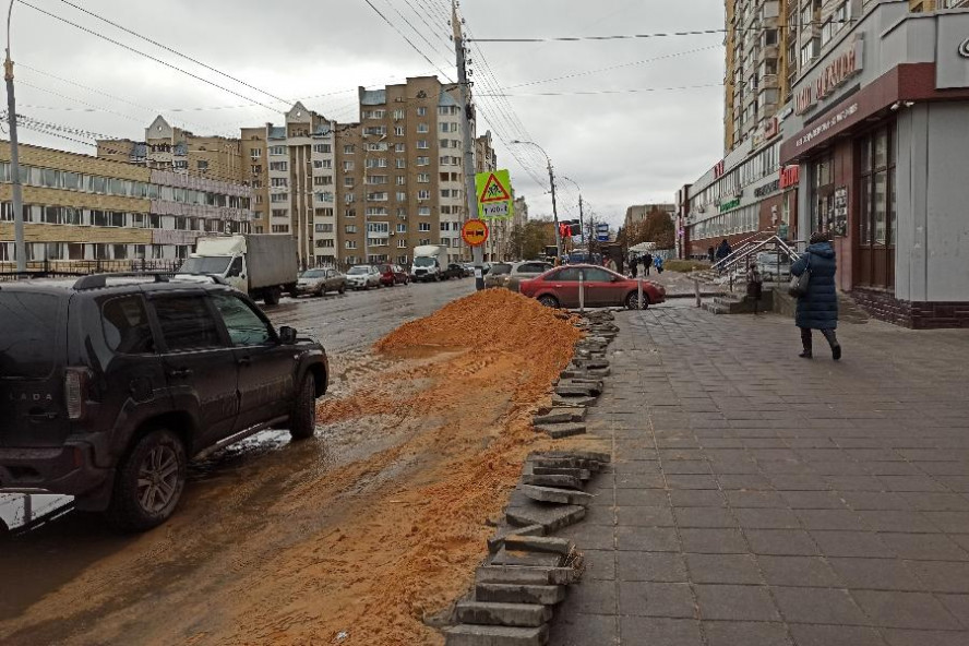 В Тамбове сорваны сроки ремонта улицы Пионерская