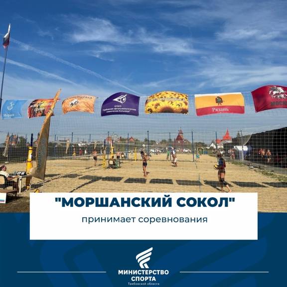 Соревнования по пляжному волейболу "Моршанский сокол"