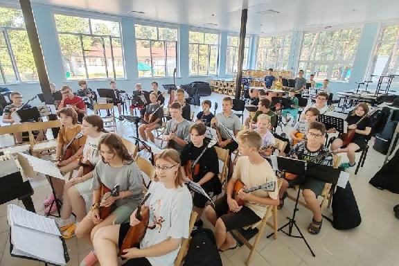 В Тамбове завершается Летняя творческая академия "Оркестр детства"