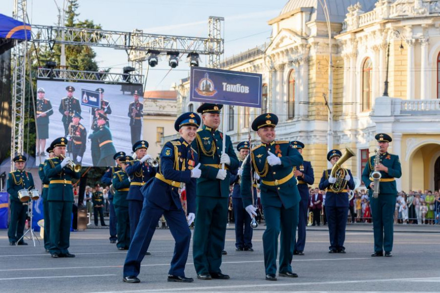 В Тамбове прошёл гала-концерт XII Международного фестиваля духовых оркестров