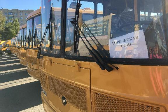 Тамбовская область получит 39 новых школьных автобусов