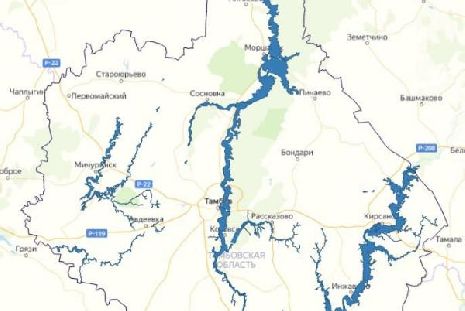 Учёные ТГУ определили зоны потенциального затопления в Тамбовской области