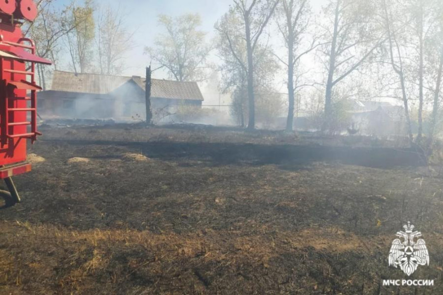 В Рассказовском округе произошло два пожара