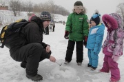 Детский фестиваль зимней рыбалки в Тамбове