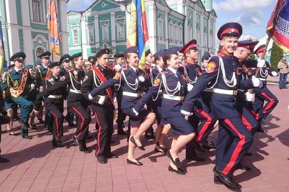 В Тамбове стартовал Всероссийский кадетский слёт 