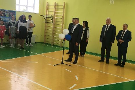 В школе села Глазок Мичуринского района появился спортзал