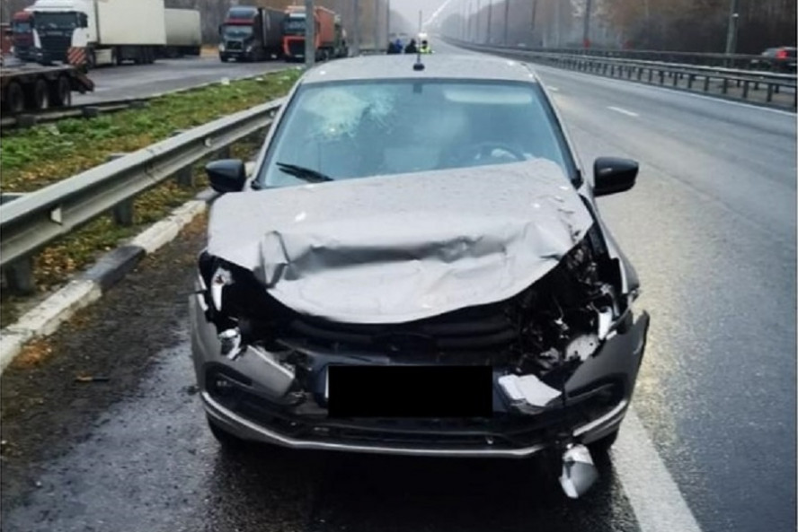 В результате столкновения двух автомобилей в Тамбовском округе пострадал 80-летний пассажир