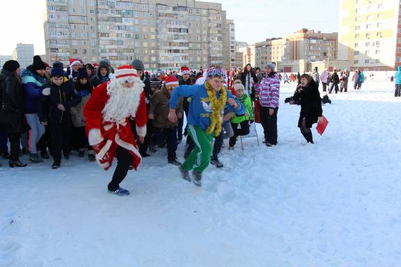 Деды Морозы в Тамбове пробегут 2019 метров