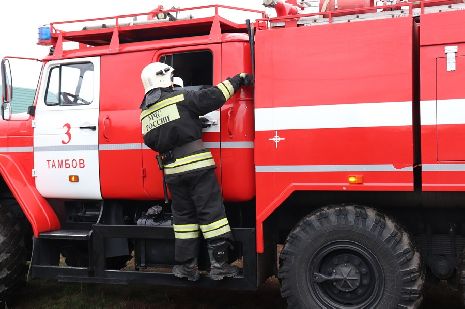 За неделю в Тамбовской области при пожарах погибли два человека