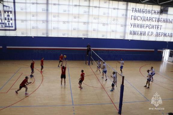 Тамбовские спасатели победили в Спартакиаде МЧС по волейболу
