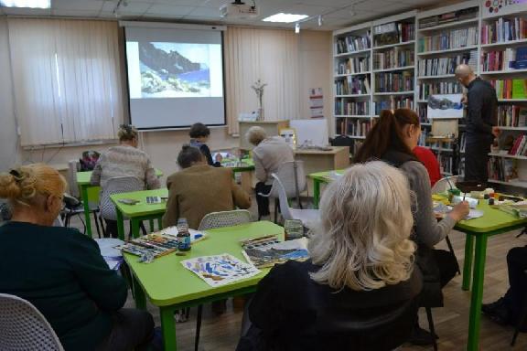 В Тамбове провели мастер-класс "Каждый может рисовать"