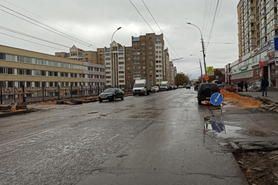 На улицы в южной части Тамбова хлынула горячая вода