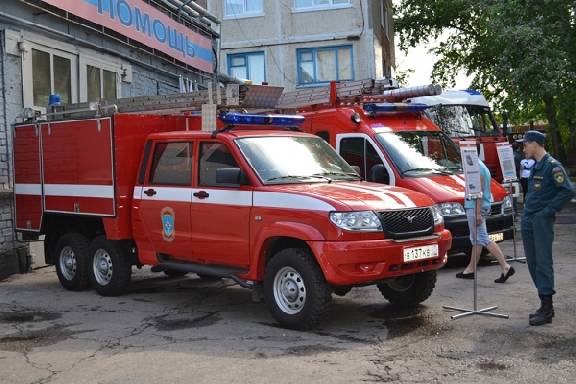 Тамбовский аэропорт купил пожарный аэродромный автомобиль 