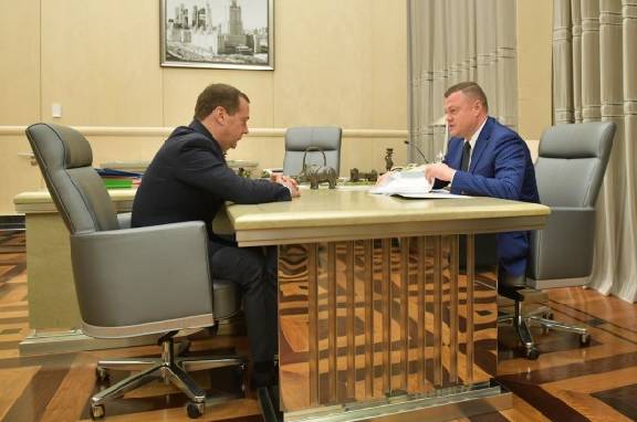 В Москве прошла рабочая встреча Дмитрия Медведева с Александром Никитиным