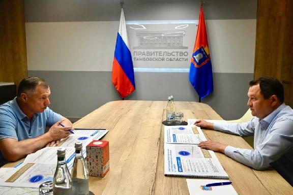 Тамбовскую область посетил вице-премьер Марат Хуснуллин