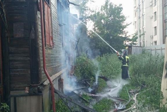 Причиной пожара на объекте культурного наследия в Тамбове стал поджог