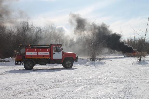 В Первомайском районе прошли масштабные учения по ликвидации лесных пожаров