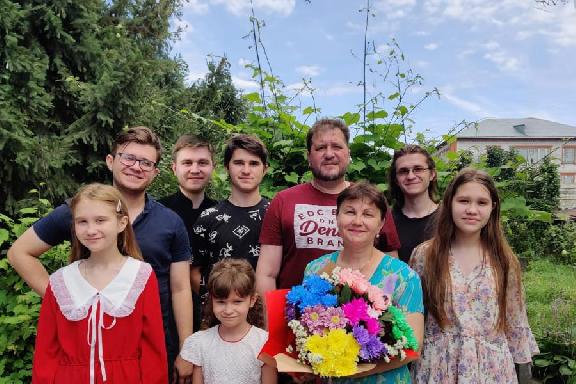 Семья из Моршанска, в которой воспитывается семеро детей, удостоена ордена 