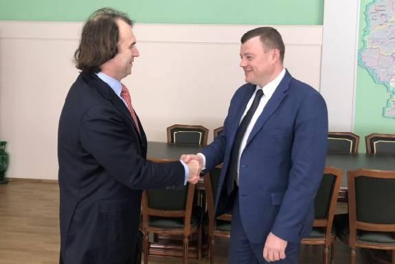 Александр Никитин встретился с первым заместителем председателя Комитета Совета Федерации Сергеем Лисовским