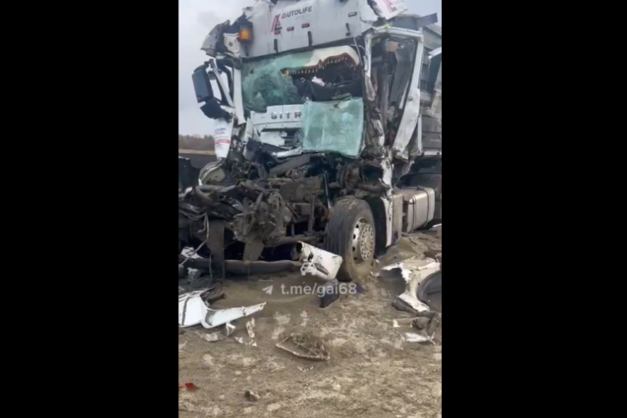 В Мордовском округе в ДТП погиб водитель большегруза