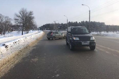 На Рассказовском шоссе водитель 