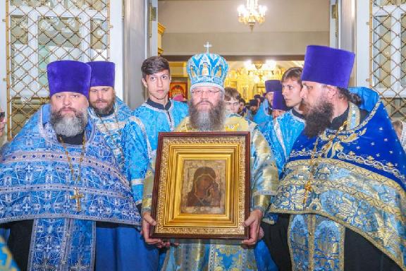 В Тамбове состоялись проводы чудотворной Казанской иконы Божией Матери