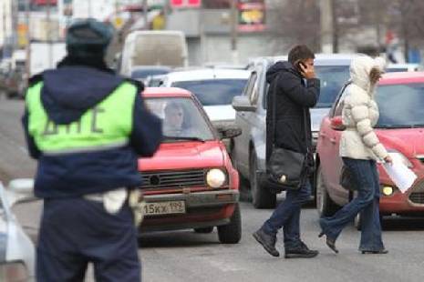 Дорожные полицейские в Тамбовской области будут дежурить на пешеходных переходах